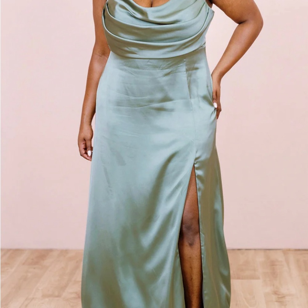 Revelry Silver Sage Dress